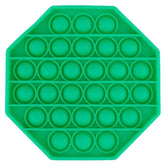 Green Octagonal Pop Bubble Fidget Toy image 0